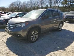 Salvage cars for sale at North Billerica, MA auction: 2014 Honda CR-V EXL