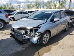 Salvage cars for sale from Copart Bridgeton, MO: 2018 Chevrolet Cruze LS