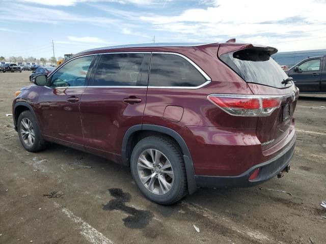 2014 Toyota Highlander XLE