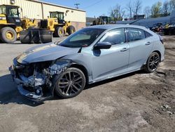 Salvage cars for sale from Copart Marlboro, NY: 2021 Honda Civic Sport