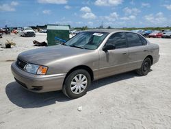 Salvage cars for sale from Copart West Palm Beach, FL: 1998 Toyota Avalon XL