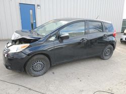 Salvage cars for sale at Duryea, PA auction: 2015 Nissan Versa Note S