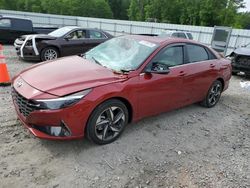 Salvage cars for sale at Augusta, GA auction: 2023 Hyundai Elantra Limited