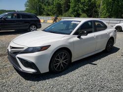 Salvage cars for sale at Concord, NC auction: 2022 Toyota Camry SE