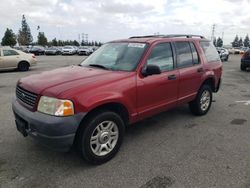 Ford Explorer salvage cars for sale: 2003 Ford Explorer XLS