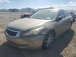 Salvage cars for sale at North Las Vegas, NV auction: 2008 Honda Accord LXP