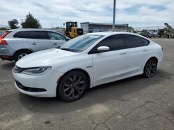 Salvage cars for sale at Moraine, OH auction: 2015 Chrysler 200 S