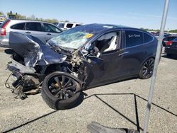 Salvage cars for sale at Antelope, CA auction: 2018 Tesla Model X