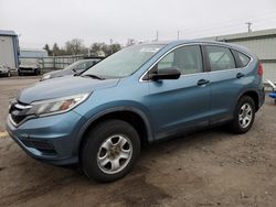 Salvage cars for sale from Copart Pennsburg, PA: 2015 Honda CR-V LX