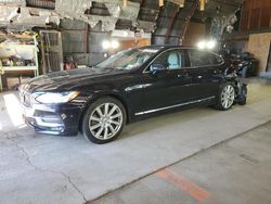 Salvage cars for sale at Albany, NY auction: 2018 Volvo S90 T6 Inscription