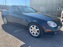 Salvage cars for sale at Anthony, TX auction: 1998 Mercedes-Benz SLK 230 Kompressor