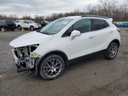 Vehiculos salvage en venta de Copart Ellwood City, PA: 2018 Buick Encore Sport Touring