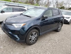 Salvage cars for sale at Bridgeton, MO auction: 2018 Toyota Rav4 LE