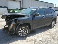Salvage cars for sale from Copart Leroy, NY: 2016 Jeep Cherokee Latitude