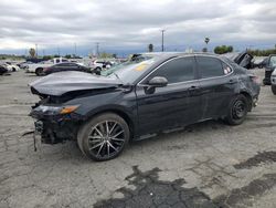 Salvage cars for sale from Copart Colton, CA: 2021 Toyota Camry SE