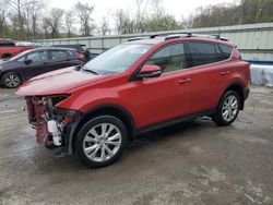 Salvage cars for sale at Ellwood City, PA auction: 2015 Toyota Rav4 Limited