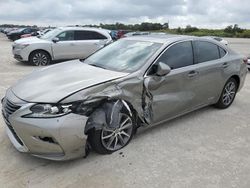 Salvage cars for sale at West Palm Beach, FL auction: 2017 Lexus ES 300H