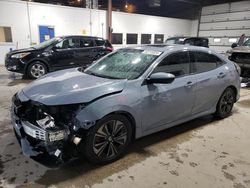 Salvage cars for sale from Copart Blaine, MN: 2018 Honda Civic EX