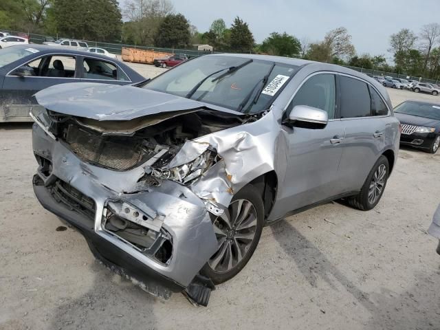 2016 Acura MDX Technology