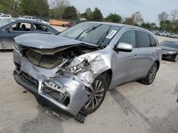 Salvage cars for sale at Madisonville, TN auction: 2016 Acura MDX Technology