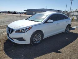 Salvage cars for sale at San Diego, CA auction: 2016 Hyundai Sonata SE