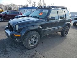 Salvage cars for sale at Ham Lake, MN auction: 2003 Jeep Liberty Renegade