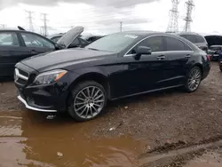 Salvage cars for sale from Copart Elgin, IL: 2016 Mercedes-Benz CLS 550 4matic