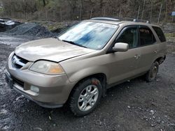 Salvage cars for sale at Marlboro, NY auction: 2005 Acura MDX Touring