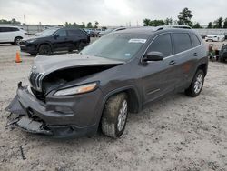 Salvage cars for sale from Copart Houston, TX: 2016 Jeep Cherokee Latitude