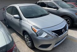 Salvage cars for sale at Grand Prairie, TX auction: 2017 Nissan Versa S