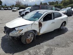Salvage cars for sale from Copart San Martin, CA: 2013 Nissan Maxima S