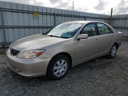 Toyota salvage cars for sale: 2003 Toyota Camry LE