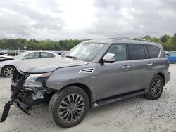 Nissan Armada Vehiculos salvage en venta: 2022 Nissan Armada Platinum