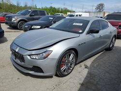 Salvage cars for sale at Bridgeton, MO auction: 2017 Maserati Ghibli S