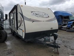 Salvage trucks for sale at Fort Wayne, IN auction: 2014 Keystone Bullet 246