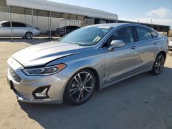 Salvage cars for sale at Fresno, CA auction: 2020 Ford Fusion Titanium