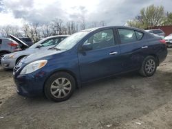 Salvage cars for sale at Baltimore, MD auction: 2012 Nissan Versa S