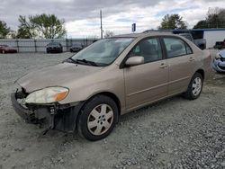 Vehiculos salvage en venta de Copart Mebane, NC: 2006 Toyota Corolla CE