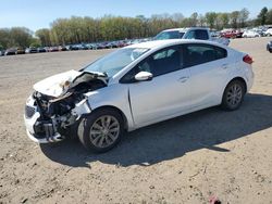 KIA Forte LX salvage cars for sale: 2016 KIA Forte LX