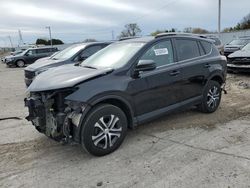 Salvage cars for sale at Franklin, WI auction: 2018 Toyota Rav4 LE