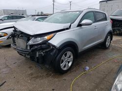 Salvage cars for sale at Chicago Heights, IL auction: 2013 KIA Sportage Base
