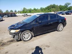 Honda salvage cars for sale: 2012 Honda Civic EXL