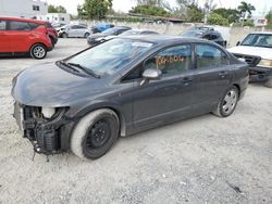 Salvage cars for sale from Copart -no: 2010 Honda Civic LX