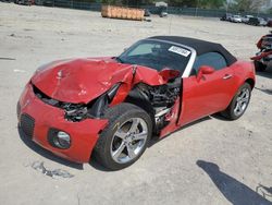 Salvage cars for sale at Madisonville, TN auction: 2008 Pontiac Solstice GXP