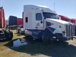 Salvage Trucks for sale at auction: 2017 Peterbilt 579