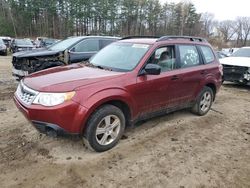 Salvage cars for sale at North Billerica, MA auction: 2013 Subaru Forester 2.5X