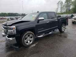 Chevrolet Silverado k1500 ltz salvage cars for sale: 2016 Chevrolet Silverado K1500 LTZ