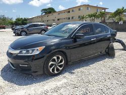 Honda Accord EXL salvage cars for sale: 2016 Honda Accord EXL