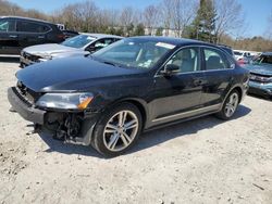 Salvage cars for sale at North Billerica, MA auction: 2015 Volkswagen Passat SE