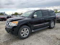 Salvage cars for sale from Copart Des Moines, IA: 2014 Nissan Armada Platinum